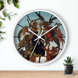 Custom Masters of Art Michelangelo Buonarroti The Torment of Saint Anthony Premium Wall Clock - POPvault