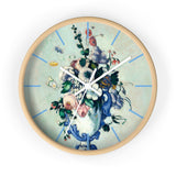 Custom Masters of Art Paul Cézanne Rococo Vase Premium Wall Clock - POPvault