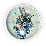 Custom Masters of Art Paul Cézanne Rococo Vase Premium Wall Clock - POPvault