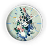 Custom Masters of Art Paul Cézanne Rococo Vase Premium Wall Clock - POPvault