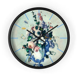 Custom Masters of Art Paul Cézanne Rococo Vase Premium Wall Clock - POPvault