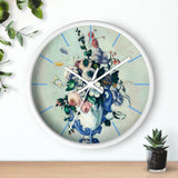 Custom Masters of Art Paul Cézanne Rococo Vase Premium Wall Clock - POPvault