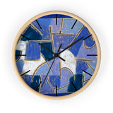 Custom Masters of Art Paul Klee Blue Night Premium Wall Clock - POPvault