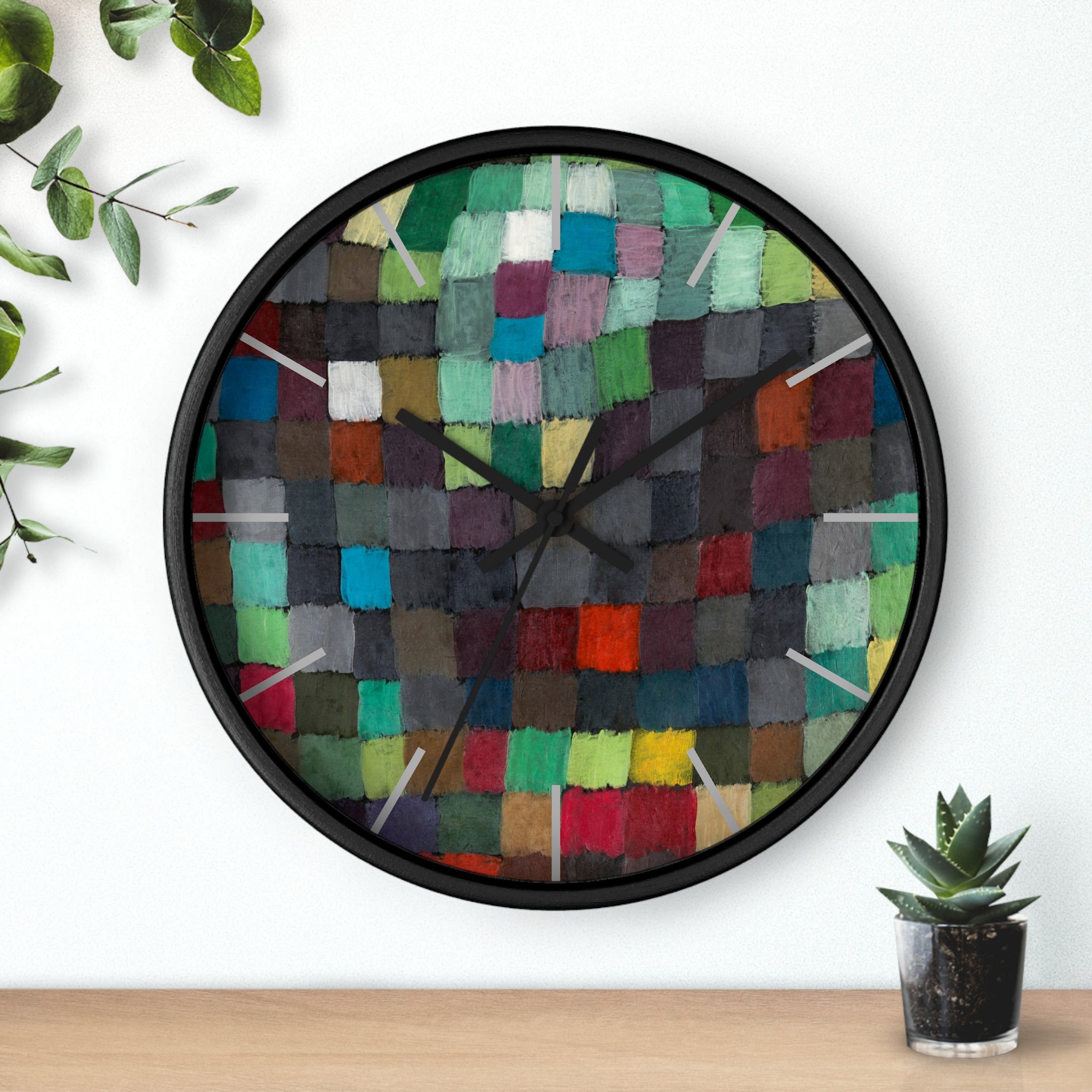 Custom Masters of Art Paul Klee May Picture Premium Wall Clock - POPvault