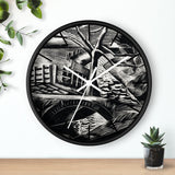 Custom Masters of Art Paul Nash Dyke by the Road Premium Wall Clock - POPvault