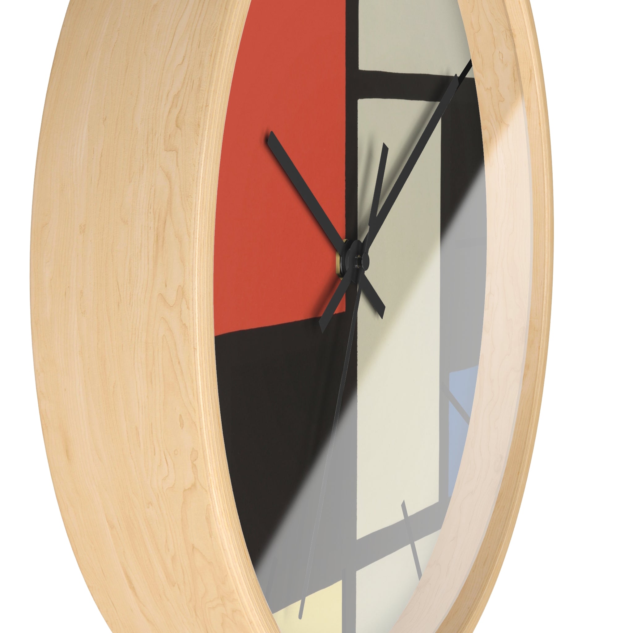 Custom Masters of Art Piet Mondrian Composition Premium Wall Clock - POPvault