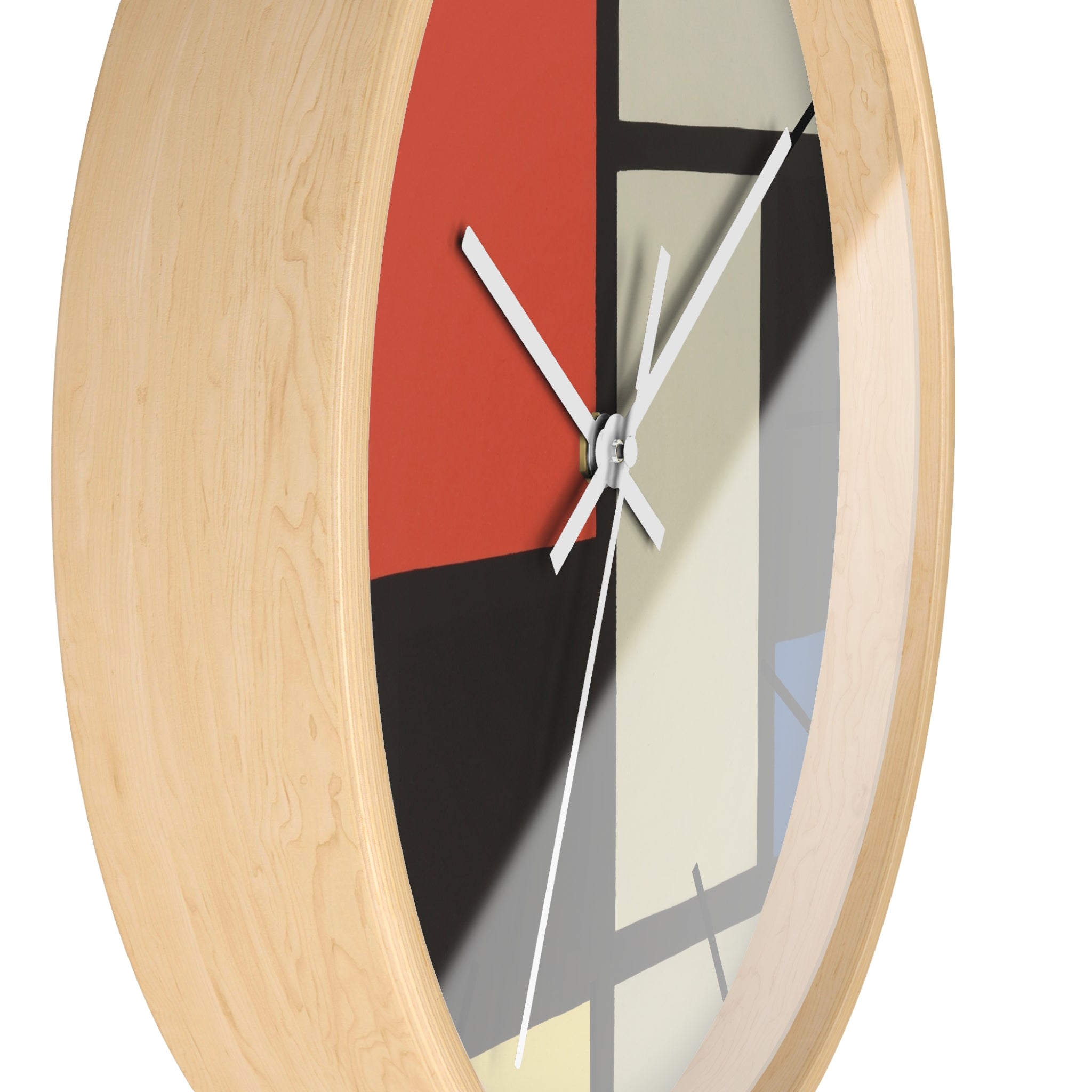 Custom Masters of Art Piet Mondrian Composition Premium Wall Clock - POPvault