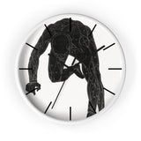 Custom Masters of Art Reijer Stolk Anatomical Study of a Man Premium Wall Clock - POPvault