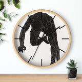 Custom Masters of Art Reijer Stolk Anatomical Study of a Man Premium Wall Clock - POPvault