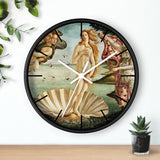 Custom Masters of Art Sandro Botticelli The Birth of Venus Premium Wall Clock - POPvault