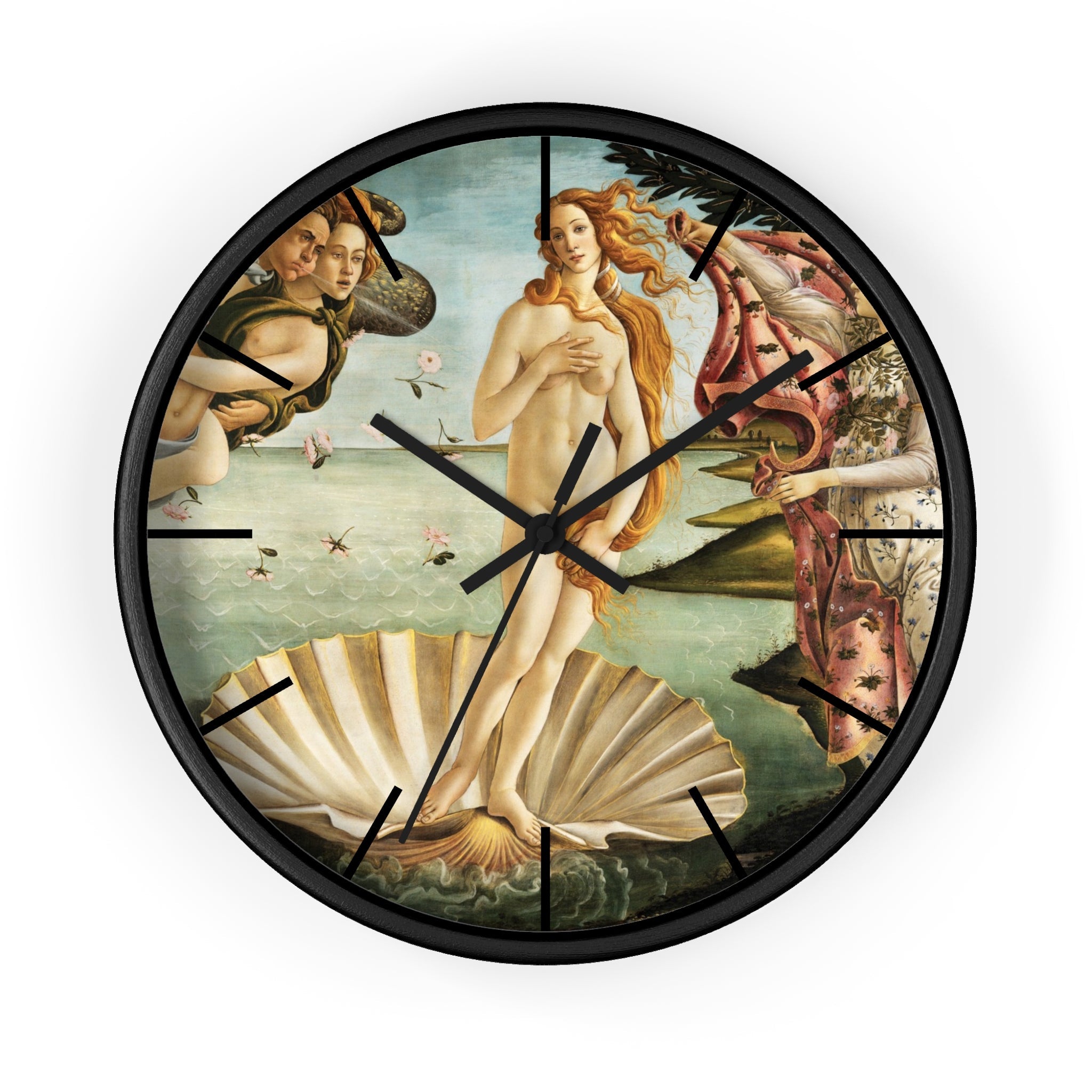 Custom Masters of Art Sandro Botticelli The Birth of Venus Premium Wall Clock - POPvault