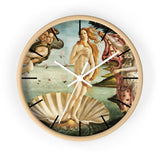 Custom Masters of Art Sandro Botticelli The Birth of Venus Premium Wall Clock - POPvault