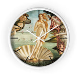 Custom Masters of Art Sandro Botticelli The Birth of Venus Premium Wall Clock - POPvault