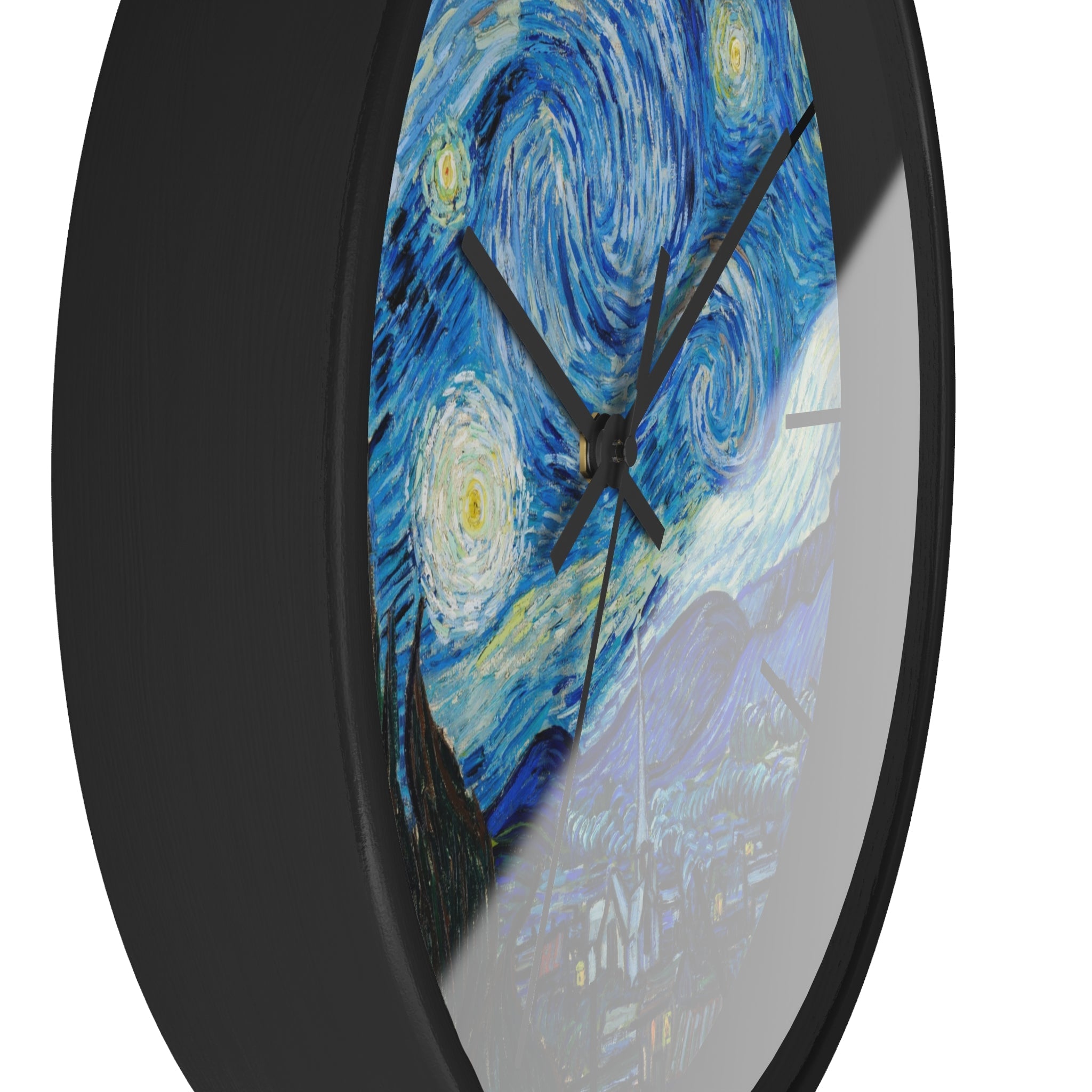 Custom Masters of Art Van Gogh Starry Night Premium Wall Clock - POPvault