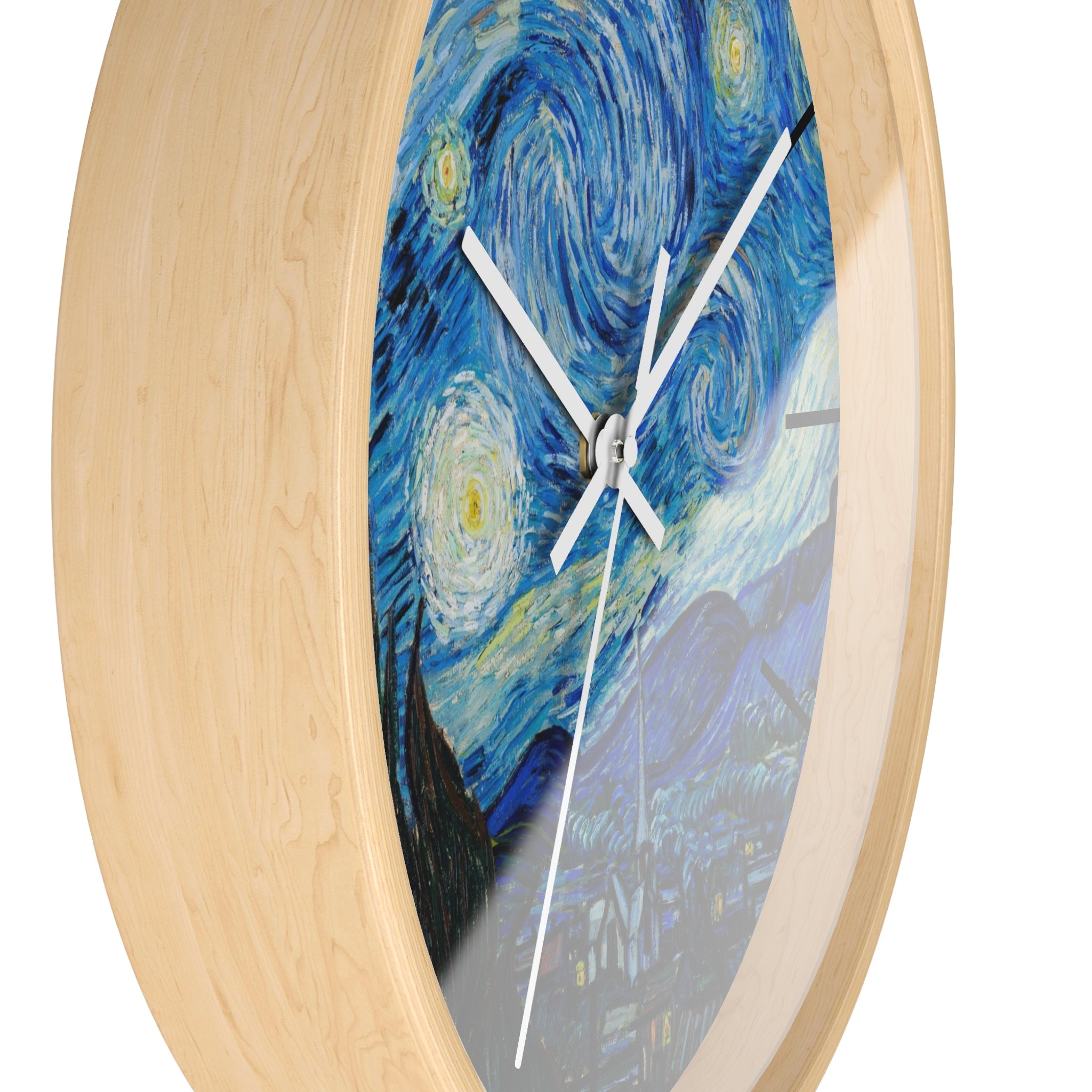 Custom Masters of Art Van Gogh Starry Night Premium Wall Clock - POPvault