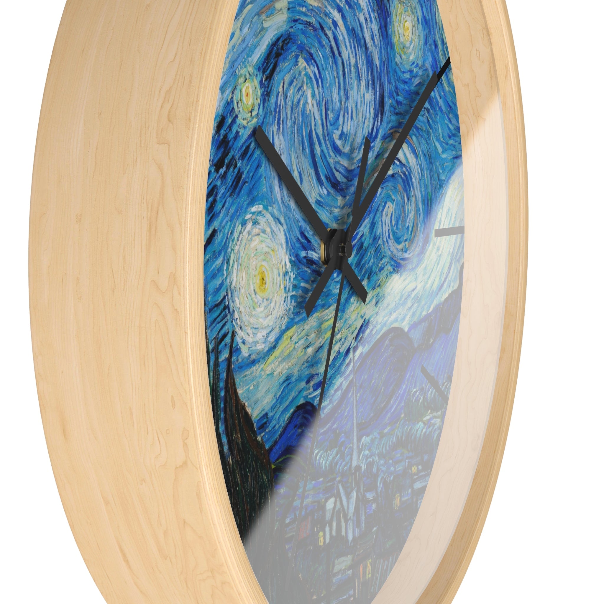 Custom Masters of Art Van Gogh Starry Night Premium Wall Clock - POPvault