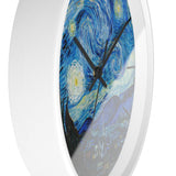 Custom Masters of Art Van Gogh Starry Night Premium Wall Clock - POPvault