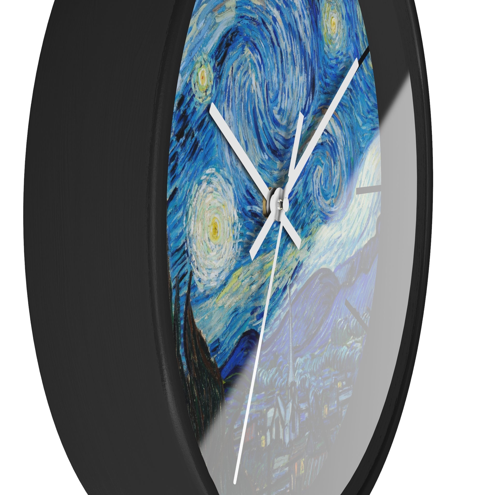 Custom Masters of Art Van Gogh Starry Night Premium Wall Clock - POPvault