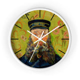 Custom Masters of Art Van Gogh The Postman Premium Wall Clock - POPvault