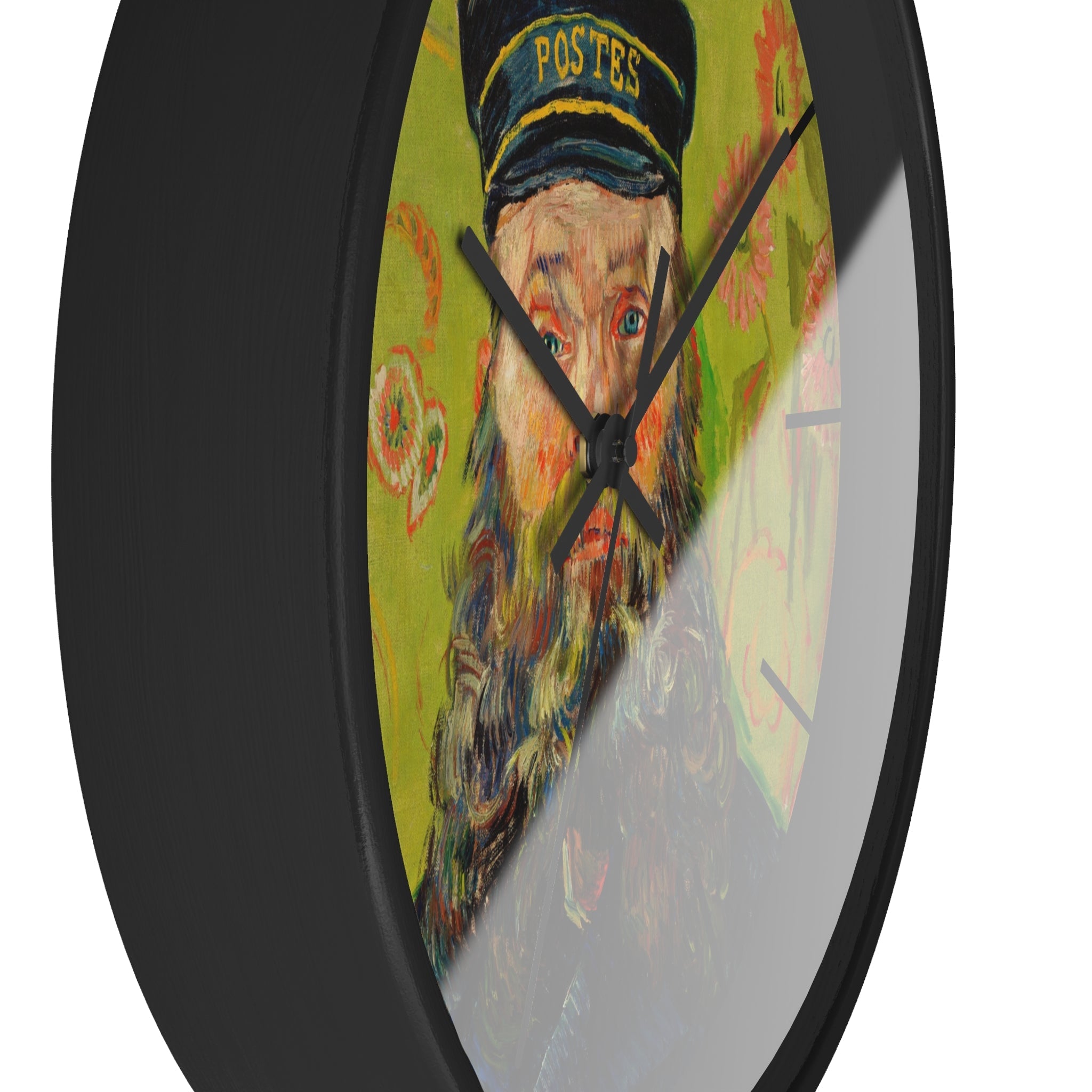 Custom Masters of Art Van Gogh The Postman Premium Wall Clock - POPvault