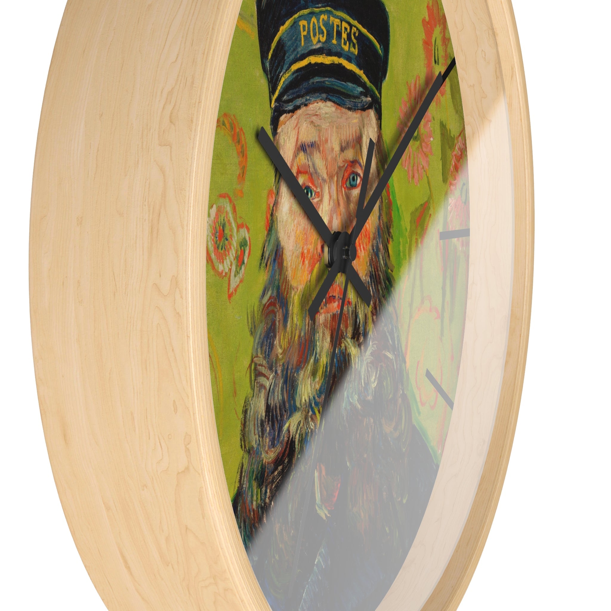 Custom Masters of Art Van Gogh The Postman Premium Wall Clock - POPvault