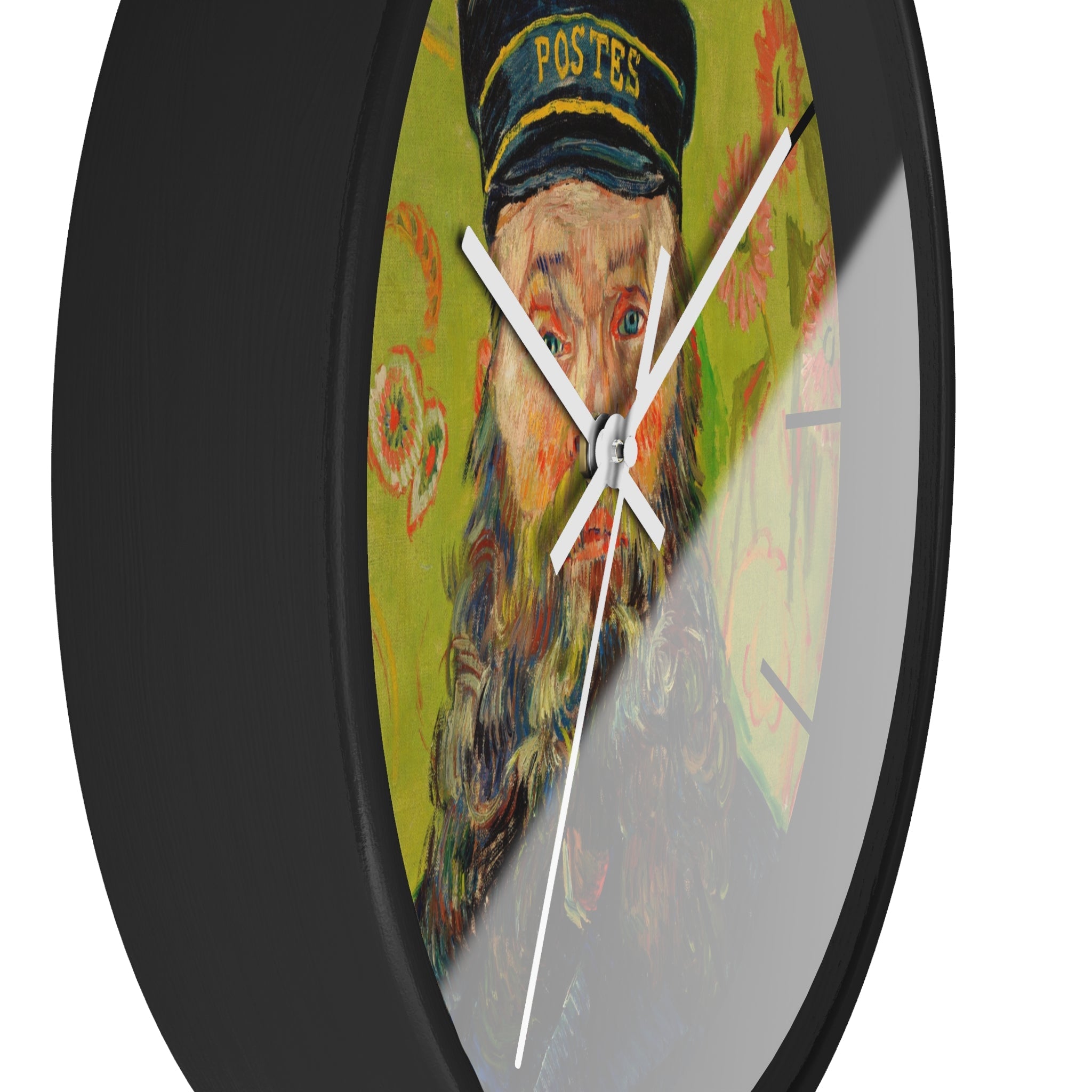 Custom Masters of Art Van Gogh The Postman Premium Wall Clock - POPvault