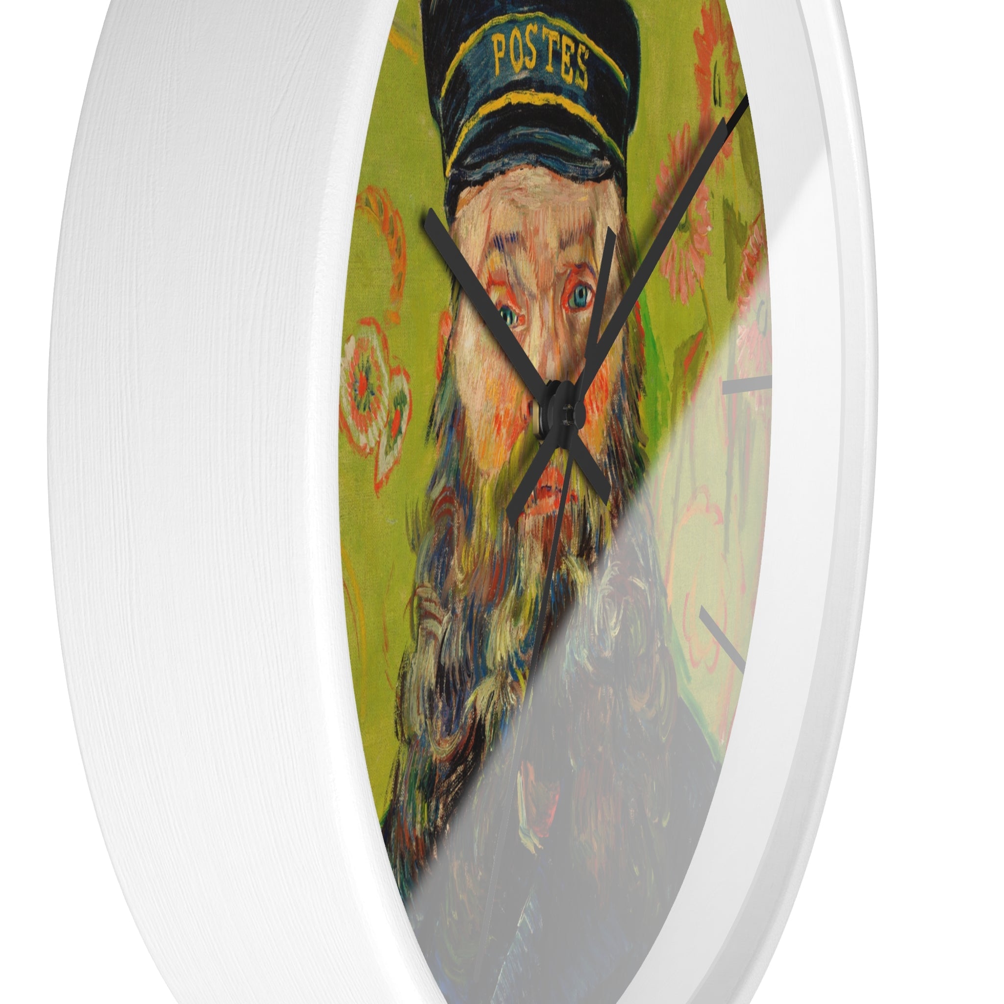 Custom Masters of Art Van Gogh The Postman Premium Wall Clock - POPvault