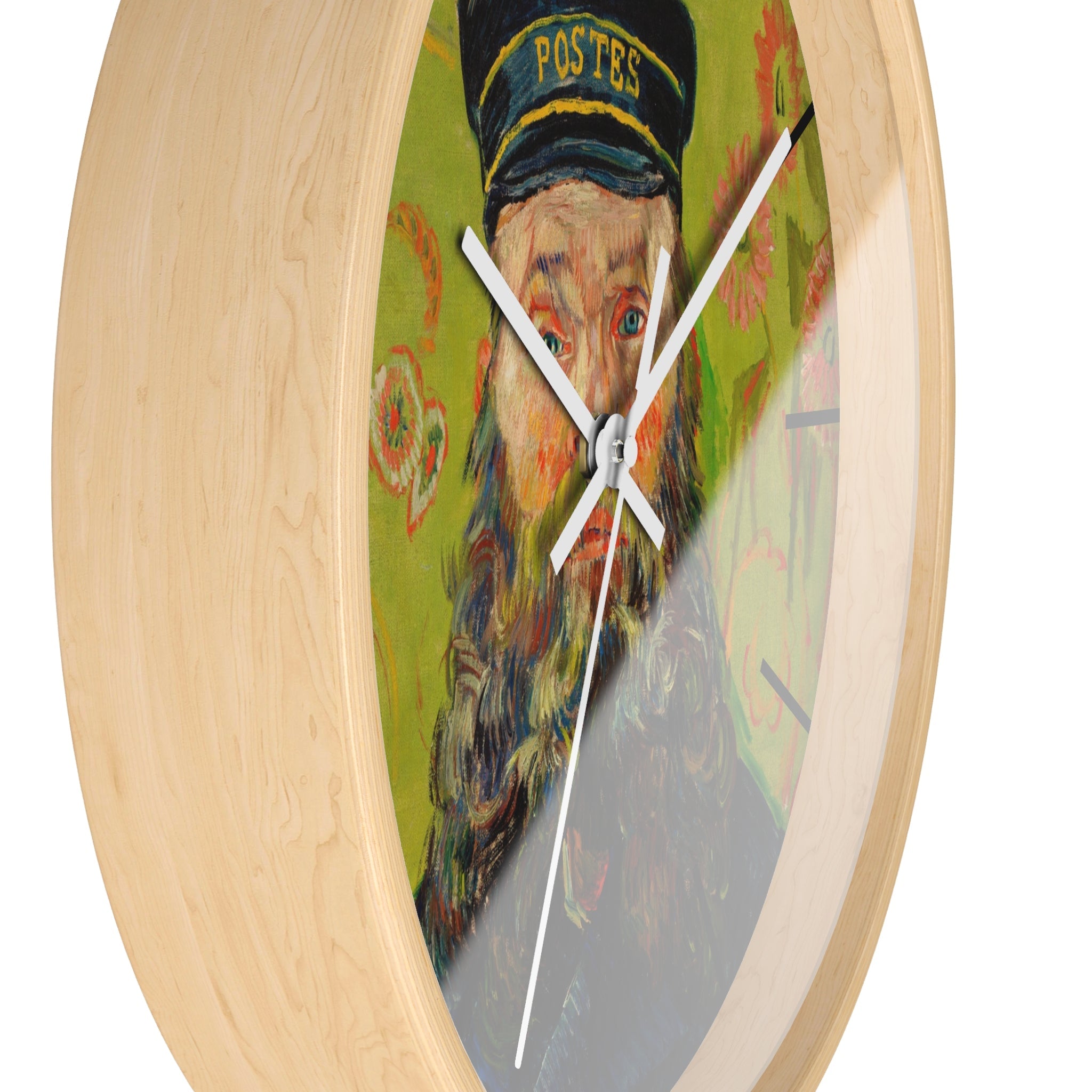 Custom Masters of Art Van Gogh The Postman Premium Wall Clock - POPvault