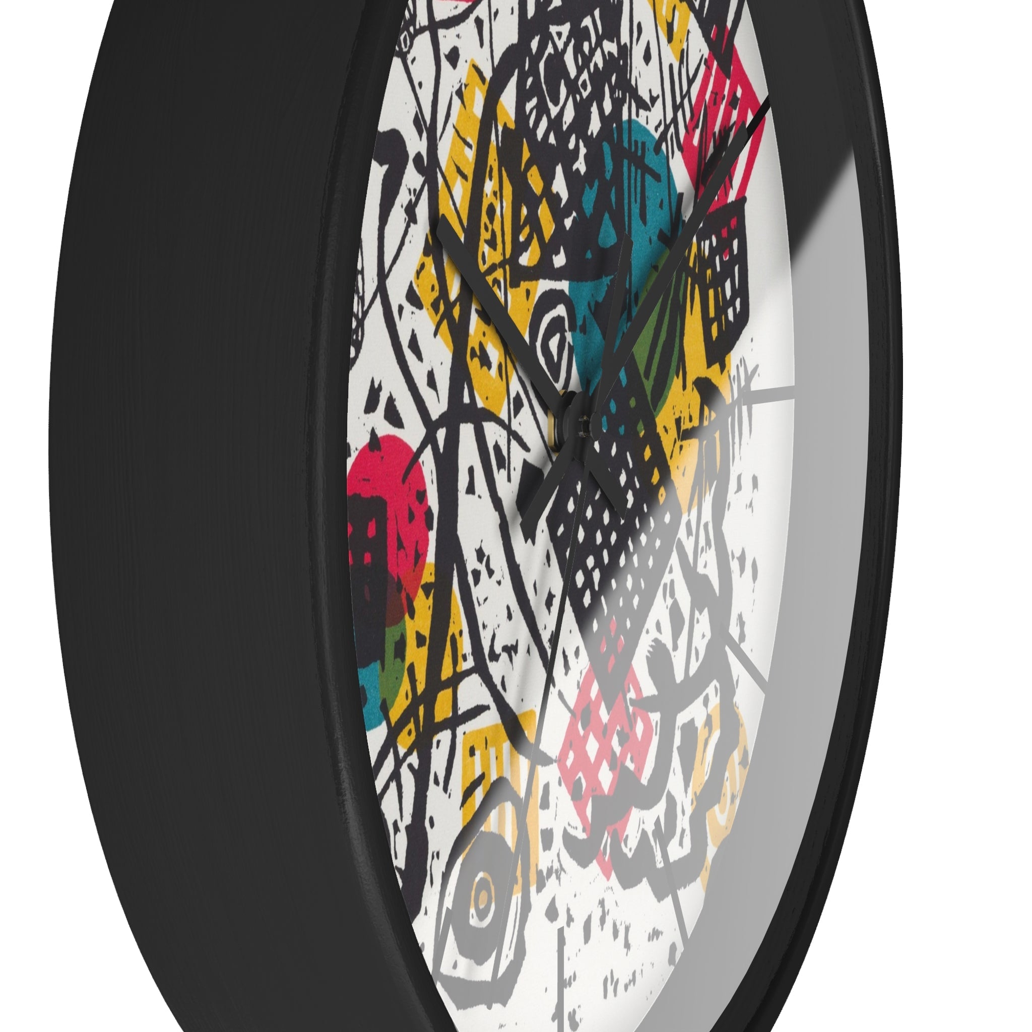 Custom Masters of Art Wassily Kandinsky Kleine Welten V (Small Worlds V) Premium Wall Clock - POPvault