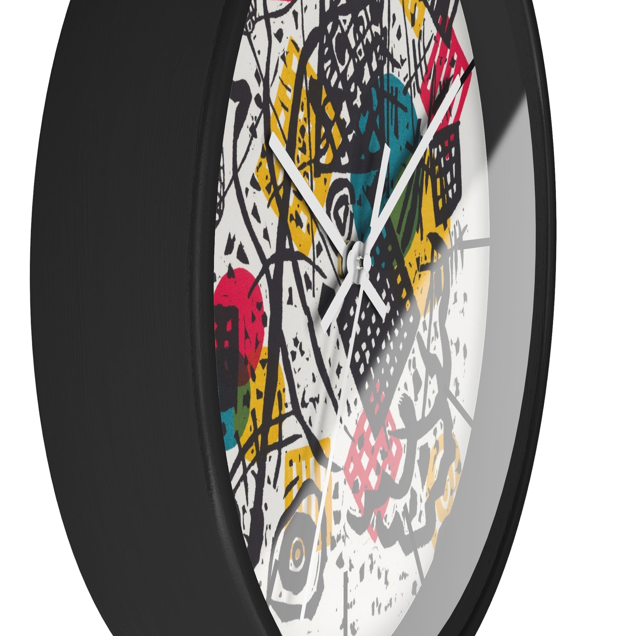 Custom Masters of Art Wassily Kandinsky Kleine Welten V (Small Worlds V) Premium Wall Clock - POPvault