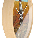 Custom Masters of Art Winslow Homer The Veteran in a New Field Premium Wall Clock - POPvault