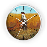 Custom Masters of Art Winslow Homer The Veteran in a New Field Premium Wall Clock - POPvault