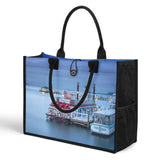 Custom Beach Life Vistas AMI Princess Premium All - Over Print Canvas Tote Bag - POPvault