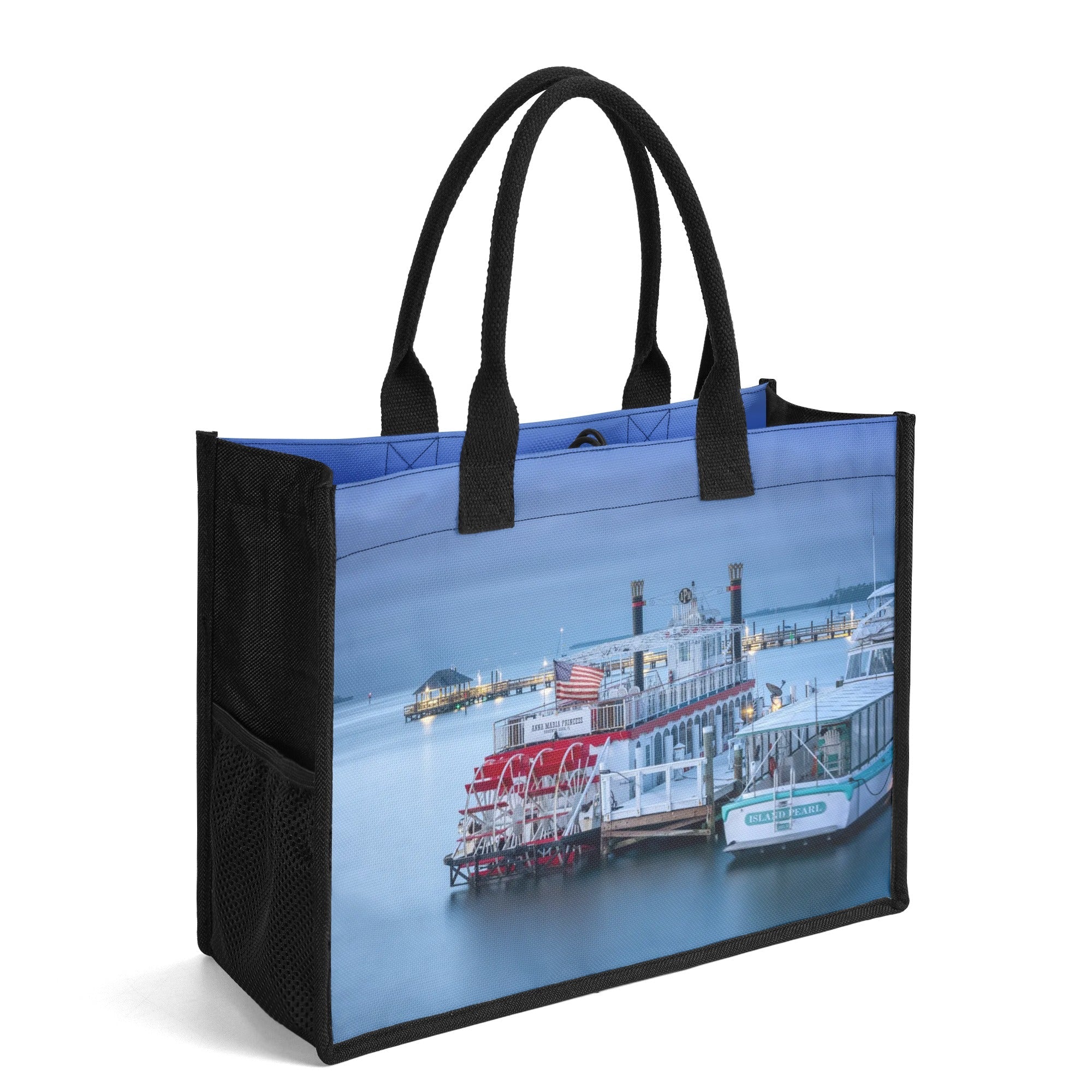 Custom Beach Life Vistas AMI Princess Premium All - Over Print Canvas Tote Bag - POPvault