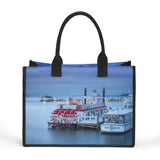 Custom Beach Life Vistas AMI Princess Premium All - Over Print Canvas Tote Bag - POPvault