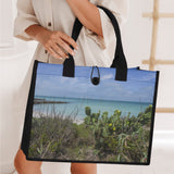 Custom Beach Life Vistas Anna Marie Island 2 Premium All - Over Print Canvas Tote Bag - POPvault