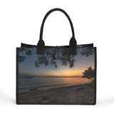 Custom Salt Life Beach Vistas Anna Marie Premium All-Over Print Canvas Tote Bag - POPvault