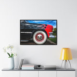 Custom Vintage Auto 1949 Hot Rod Gallery Canvas Wraps, Horizontal Wood Frame - POPvault