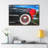 Custom Vintage Auto 1949 Hot Rod Gallery Canvas Wraps, Horizontal Wood Frame - POPvault