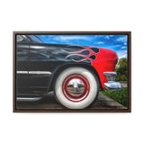 Custom Vintage Auto 1949 Hot Rod Gallery Canvas Wraps, Horizontal Wood Frame - POPvault