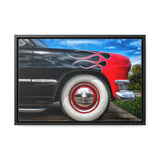 Custom Vintage Auto 1949 Hot Rod Gallery Canvas Wraps, Horizontal Wood Frame - POPvault