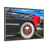 Custom Vintage Auto 1949 Hot Rod Gallery Canvas Wraps, Horizontal Wood Frame - POPvault