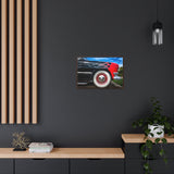 Custom Vintage Auto 1949 Hot Rod Gallery Canvas Wraps, Horizontal Wood Frame - POPvault