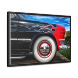 Custom Vintage Auto 1949 Hot Rod Gallery Canvas Wraps, Horizontal Wood Frame - POPvault