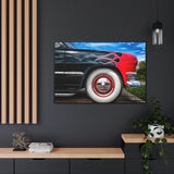 Custom Vintage Auto 1949 Hot Rod Gallery Canvas Wraps, Horizontal Wood Frame - POPvault