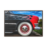 Custom Vintage Auto 1949 Hot Rod Gallery Canvas Wraps, Horizontal Wood Frame - POPvault