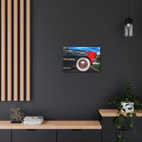 Custom Vintage Auto 1949 Hot Rod Gallery Canvas Wraps, Horizontal Wood Frame - POPvault