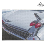 Custom Vintage Auto 1959 Caddy Car Picture Puzzle Jigsaw (500 Pcs) - POPvault - automobile - cadillac - cars