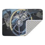 Custom Vintage Auto Lincoln Interior Car Plush Doormat - POPvault - automobile - cars - continental