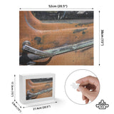 Custom Vintage Auto Rusty Truck Picture Puzzle Jigsaw (500 Pcs) - POPvault